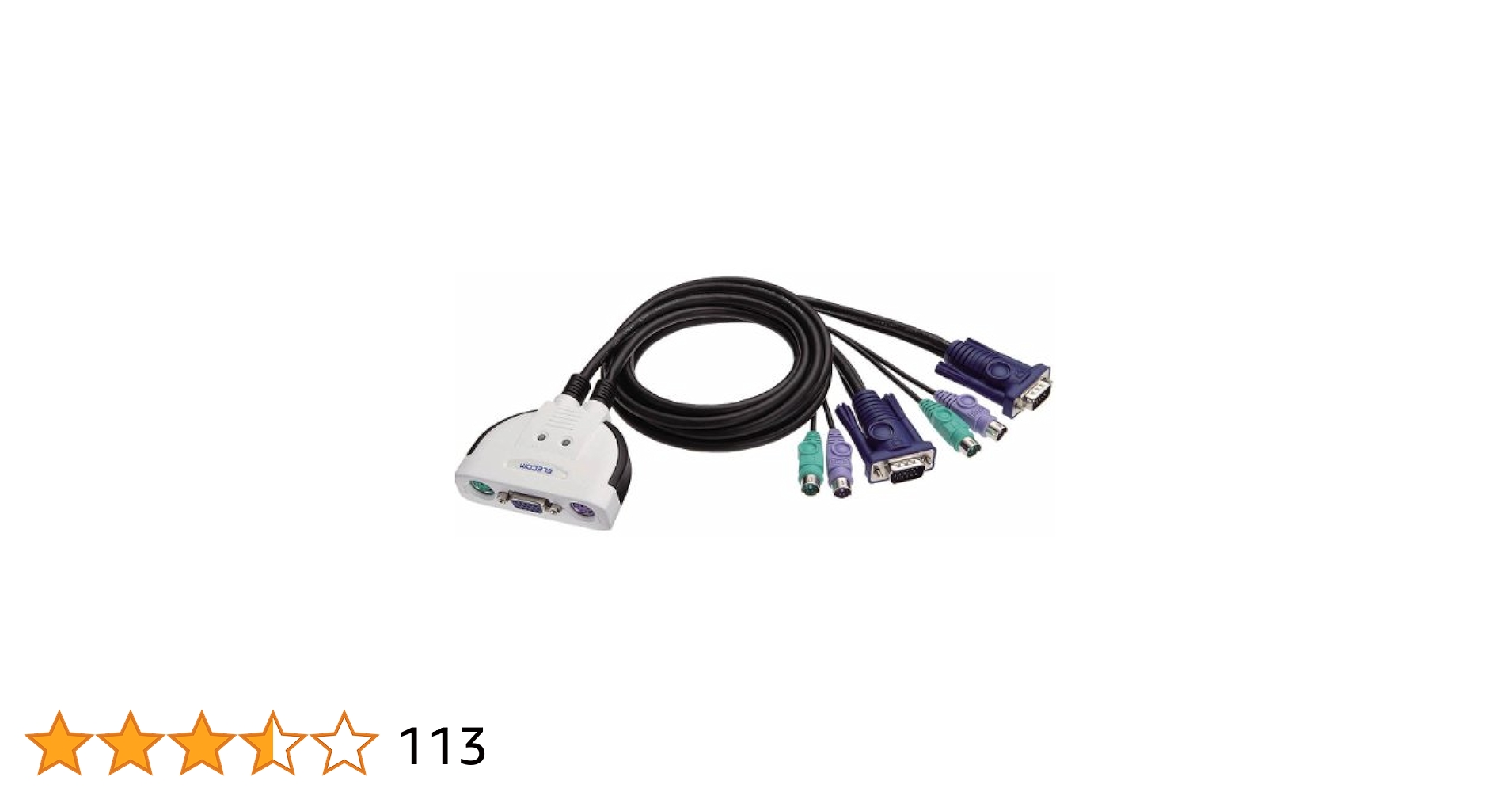 エレコム KVMスイッチ PS/2KVMスイッチ 2台 KVM-KP2N bme6fzu Amazon.co.jp: エレコム KVMスイッチ PS/2KVMスイッチ 2台 KVM